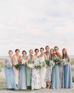 45 Floral Bridesmaid Dresses To Add To Your Vision Board